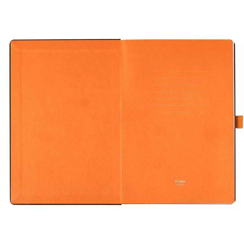 CODE BLACK, notes a5, narandžasti