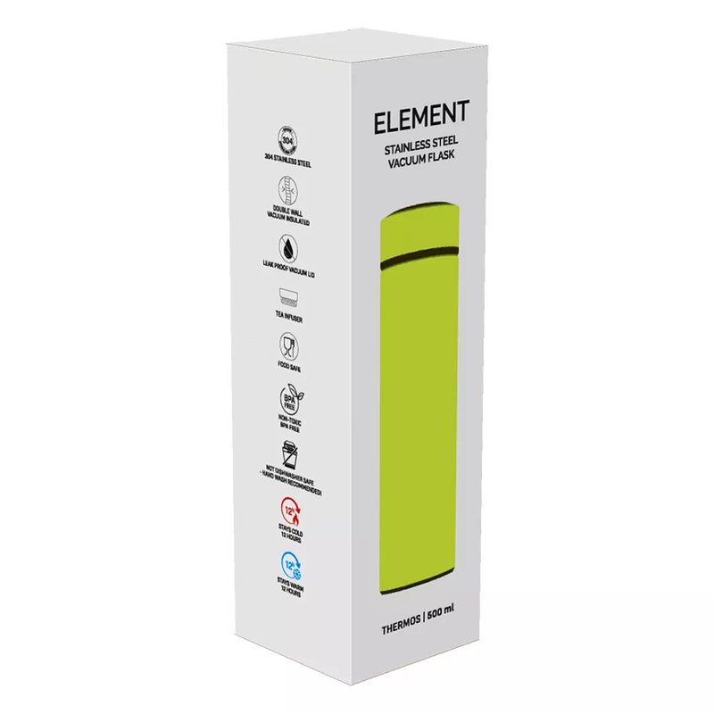 ELEMENT, termos, 500 ml, svetlo zeleni