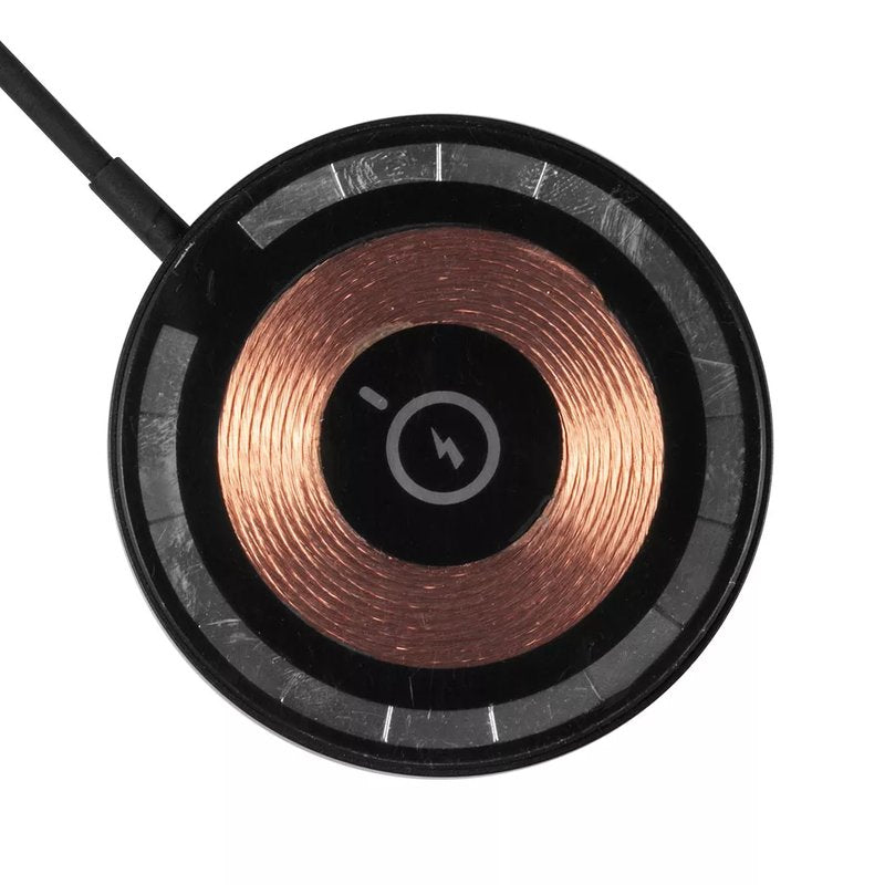 CIRCULAR, bežični punjač sa magnetom, 15w, crni