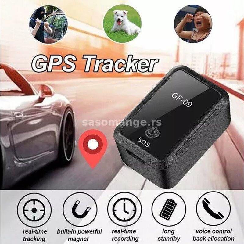 GF-09 Mini GPS uređaj za praćenje auta tracker lokator