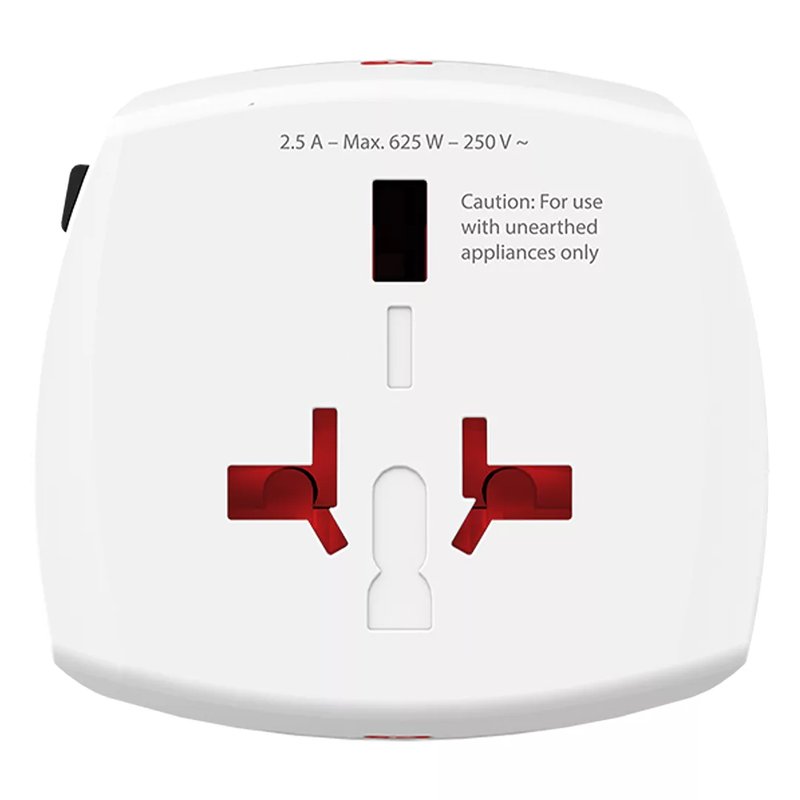 MUV MICRO, putni multiadapter, beli