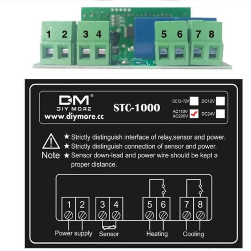 Digitalni termostat STC-1000