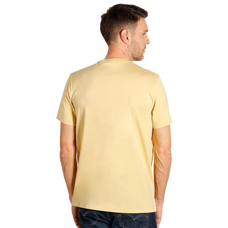 ORGANIC T, majica od češljanog organskog pamuka, 160g/m2, svetlo žuta