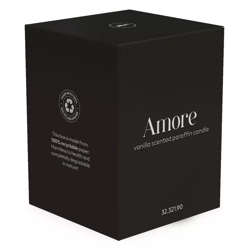 AMORE, mirisna sveća, bela