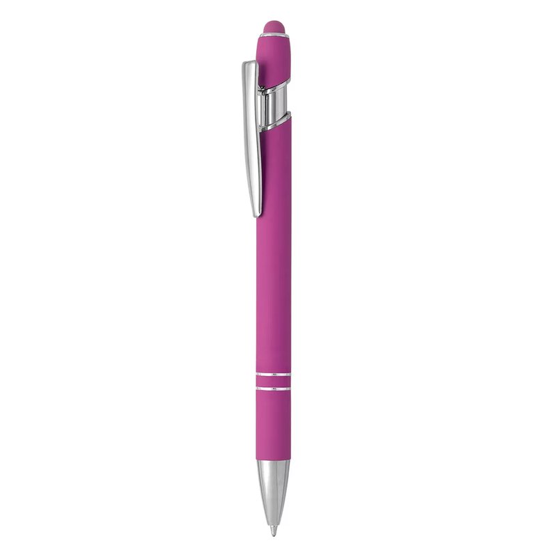 ARMADA SOFT, metalna „touch“ hemijska olovka, pink