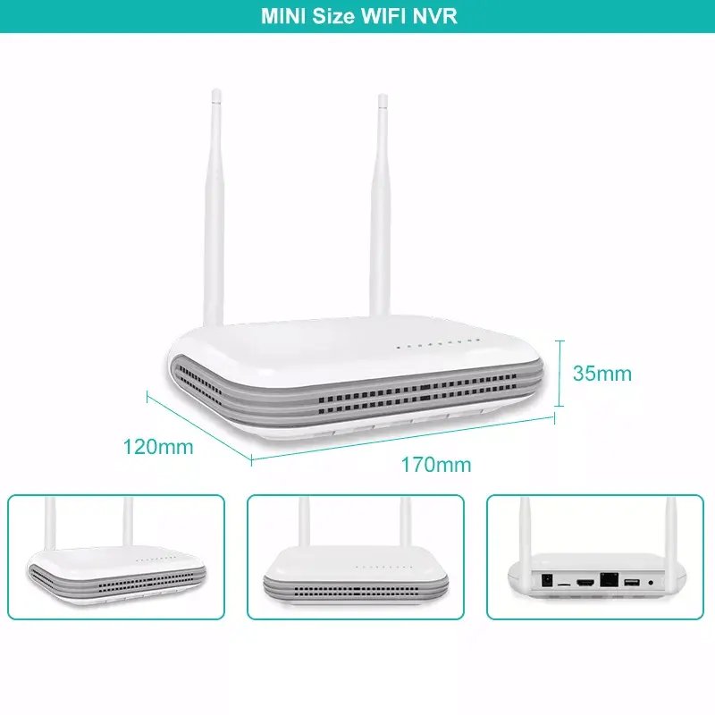 CSEE XMEYE 4CH NVR Kit – Bežični sistem 4MP CCTV