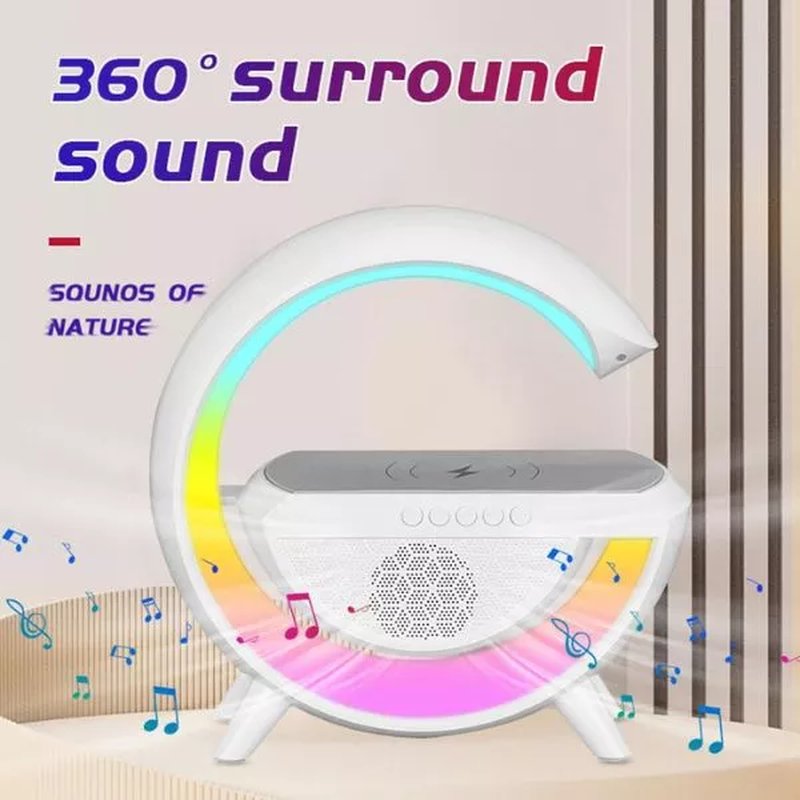 LED bluetooth zvučnik sa FM radiom – punjač za mobilni