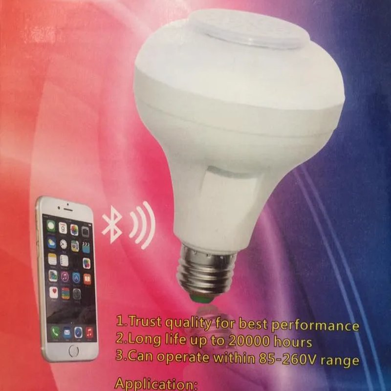 LED Bluetooth Muzička Sijalica-Zvučnik sa daljinskim