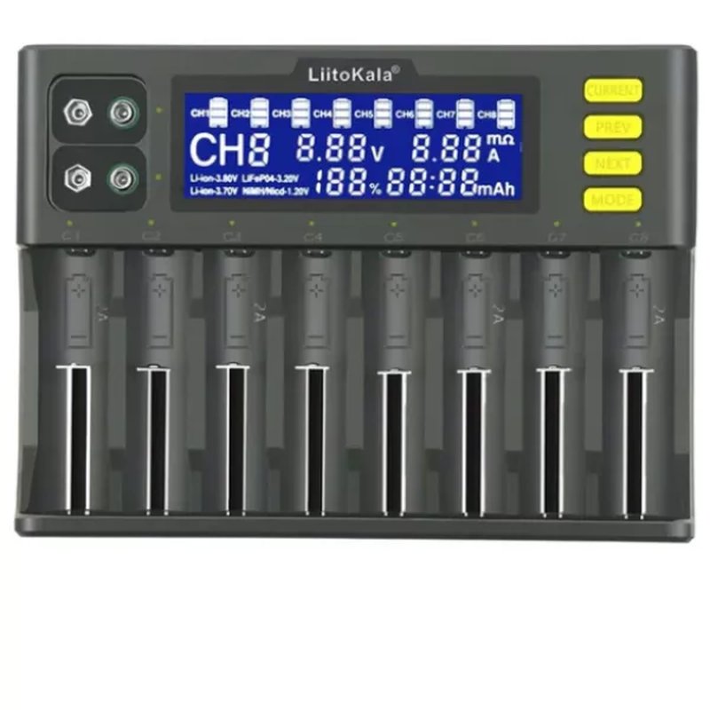 LiitoKala punjač baterije – Lii-S8