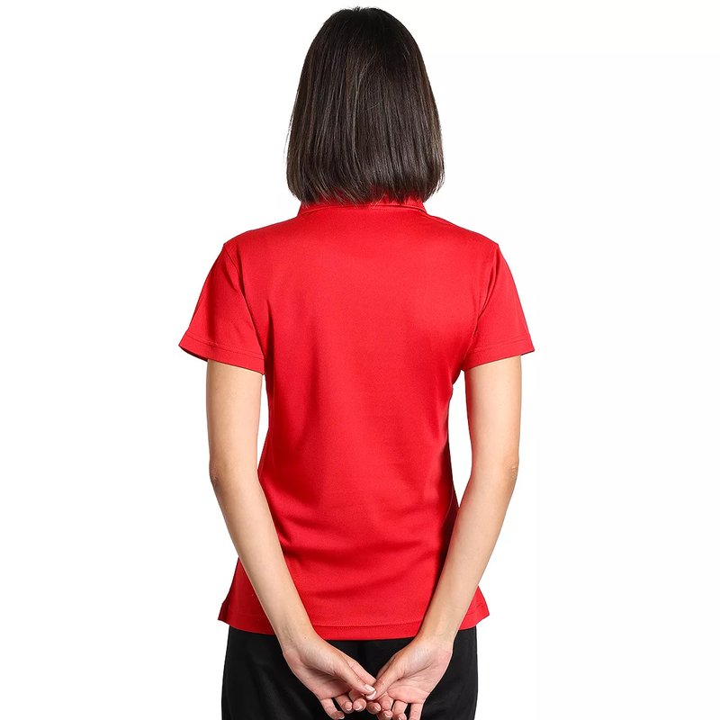 LACROSS LADY, ženska sportska polo majica, 130 g/m2, crvena