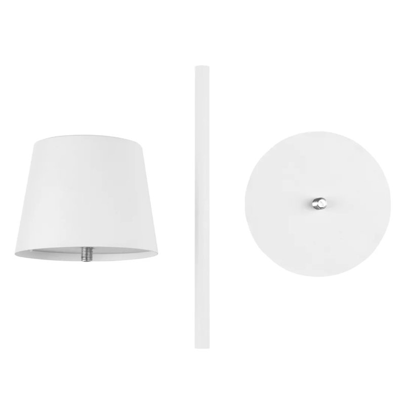 INCA, led stona lampa, bela