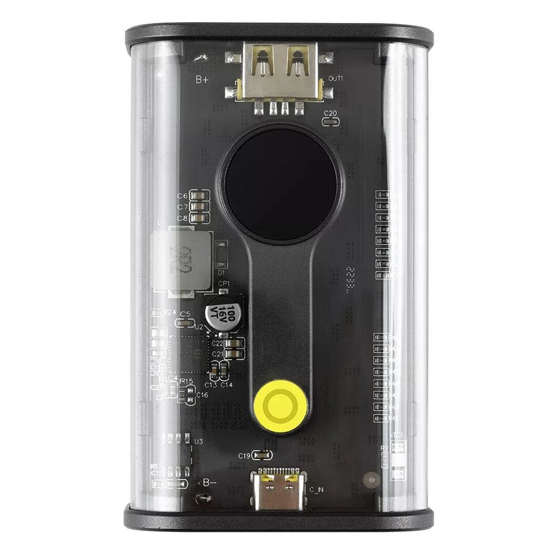 HYBRID, pomoćna baterija, 10.000 mah, tamno siva