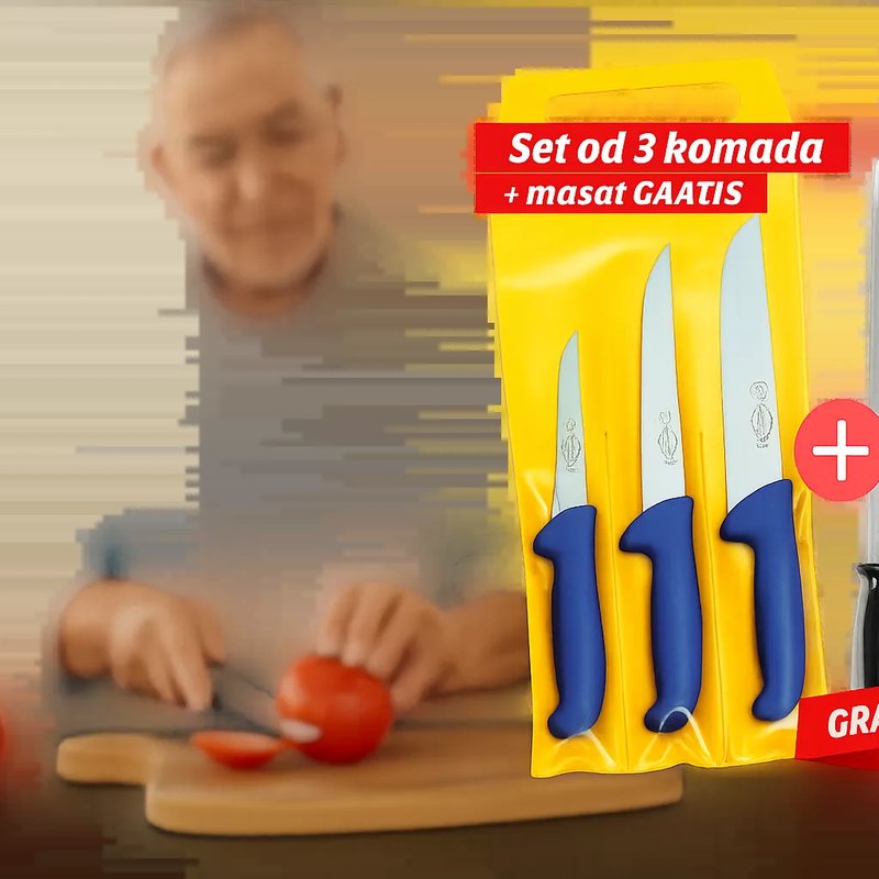Kandže + Mesarski set noževa