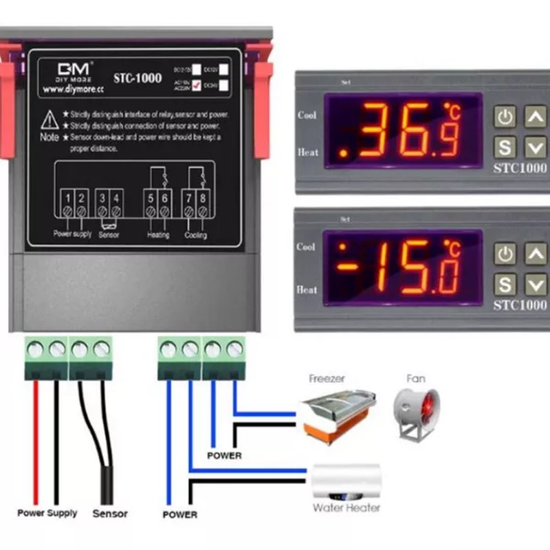 Digitalni termostat STC-1000
