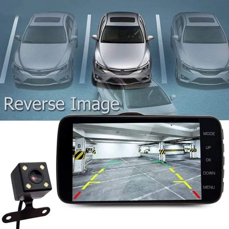 Auto kamera Full HD 4″ sa parking kamerom