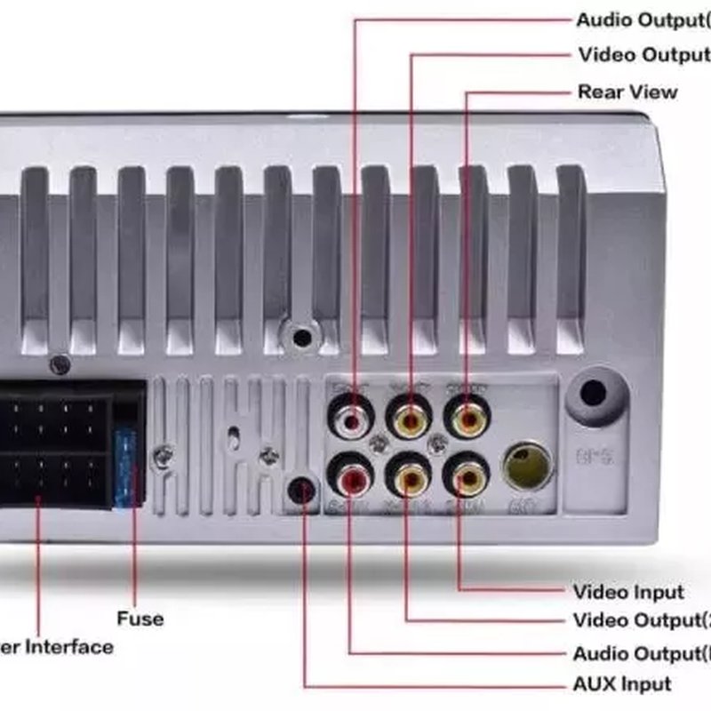 Multimedija auto radio sistem 7023B