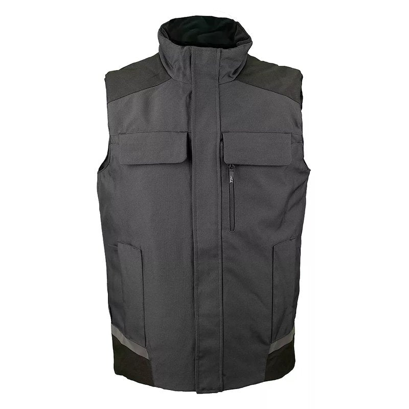 GRANIT VEST, radni prsluk, tamno sivi