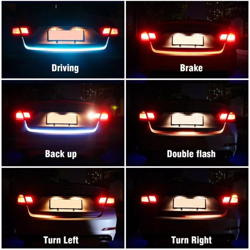 LED traka 4u1 – pozicija, stop, rikverc i žmigavci