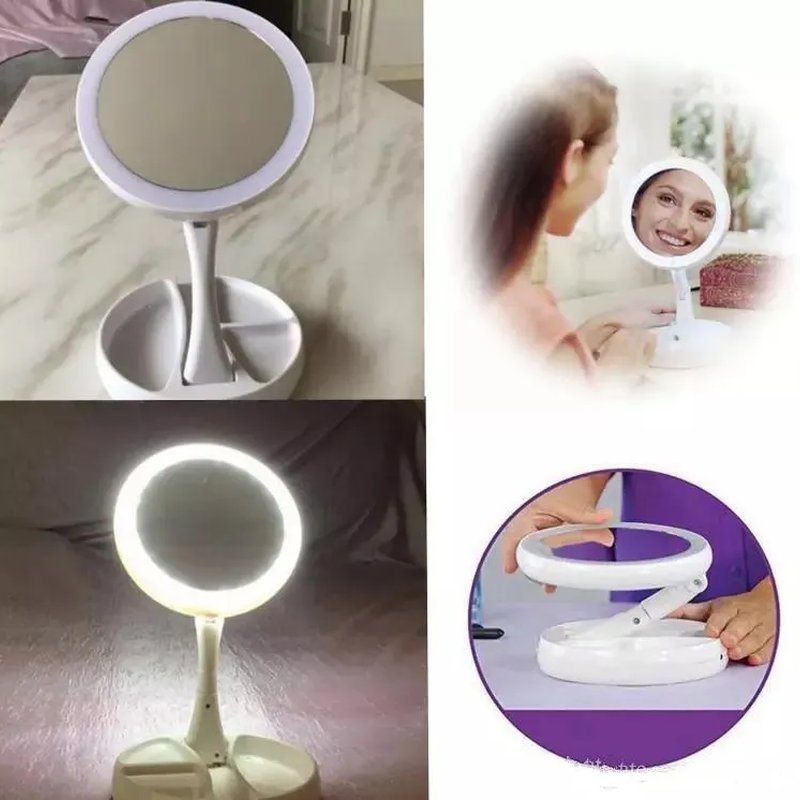 MyFoldAway sklopivo ogledalo sa rasvetom