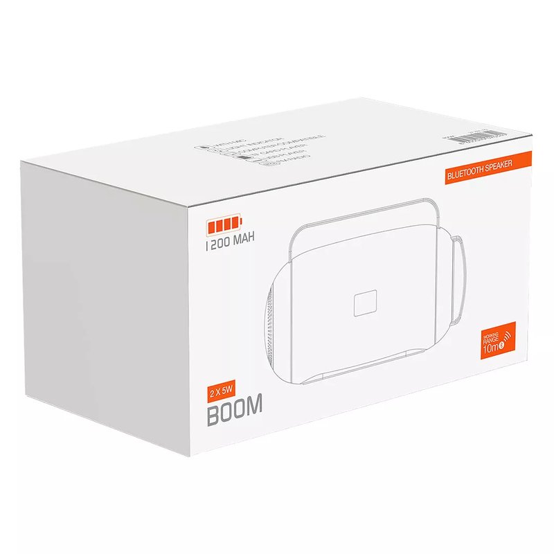 BOOM, bluetooth zvučnik, crni