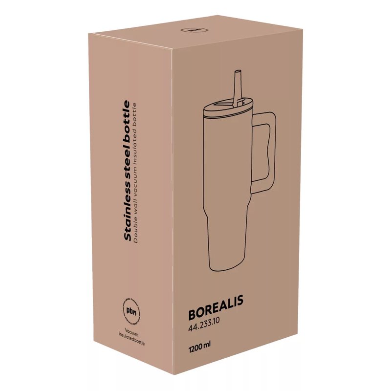 BOREALIS, termos, 1200 ml, crni