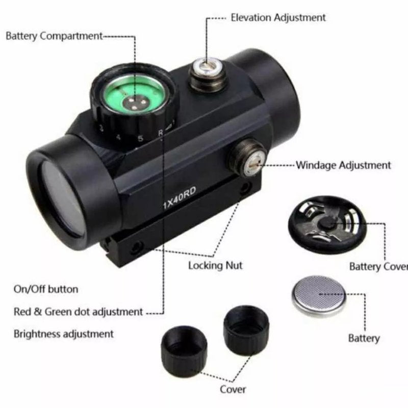 Optika Bushnell Red Dot 1x40RD