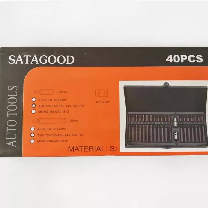 Komplet za auto – set 40 alata