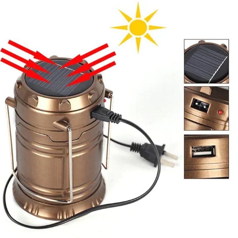 Kamperski LED solarni fenјer
