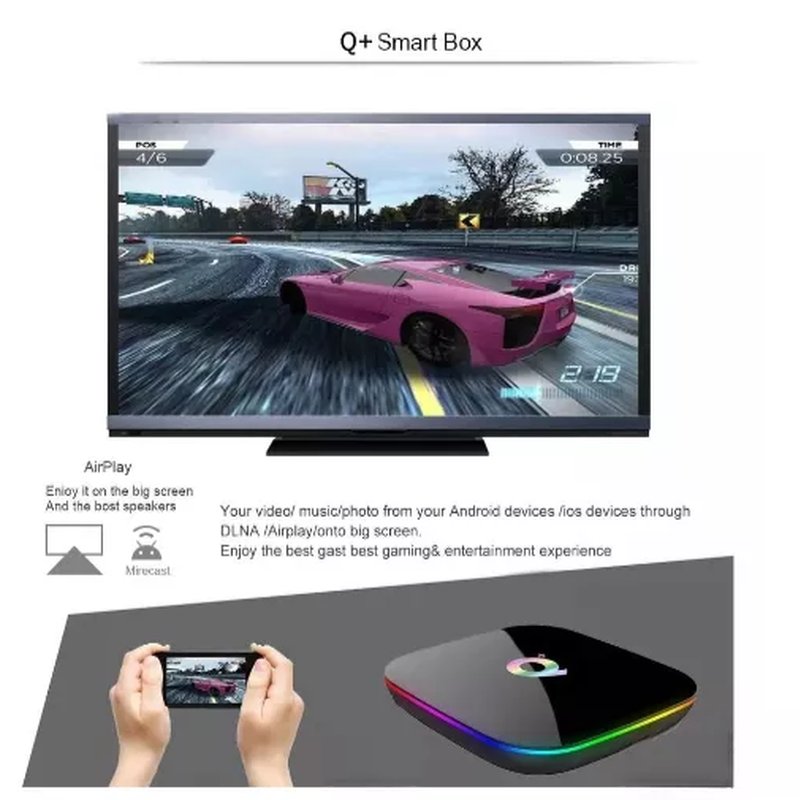 MEIQ-IT Android TV Box 4GB+64GB