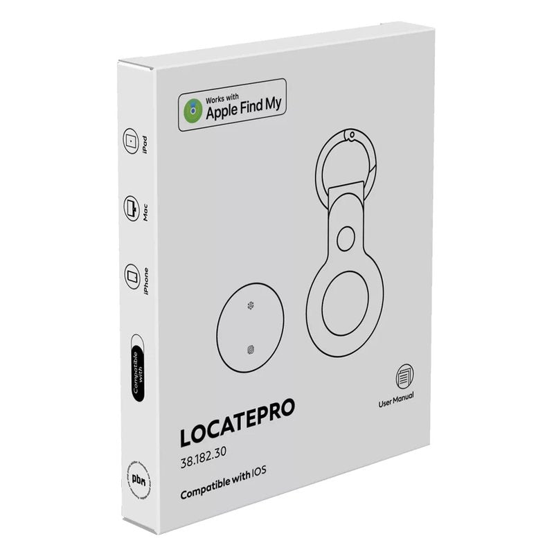 LOCATEPRO, find my privezak sa funkcijom lociranja, crveni