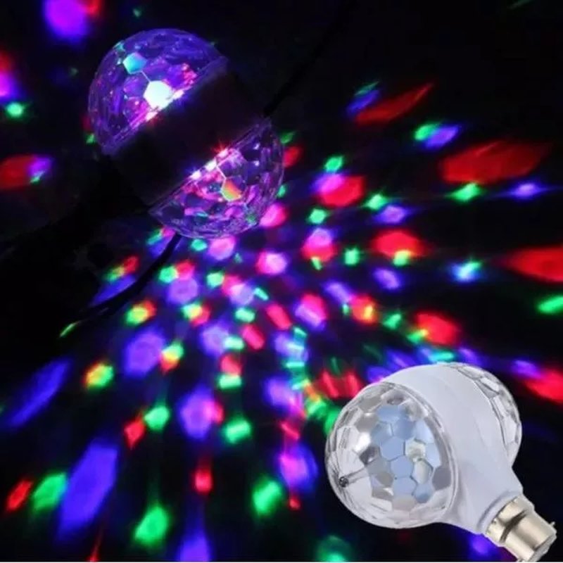 LED RGB rotirajuća disko sijalica