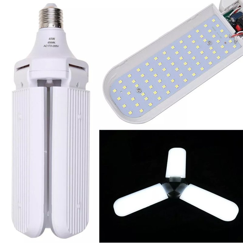 60w LED svetlo Fan Blade 1+1 Gratis