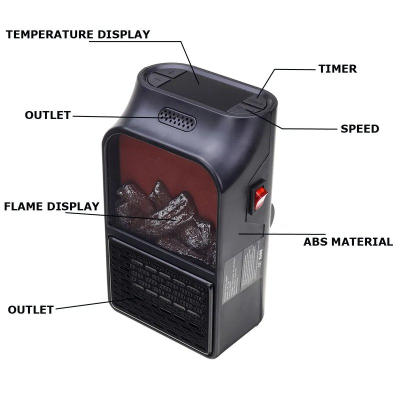 Flame Heater – Mini ručna grejalica sa efektom plamena 500w