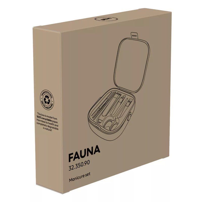 FAUNA, manikir set, 6/1, beli