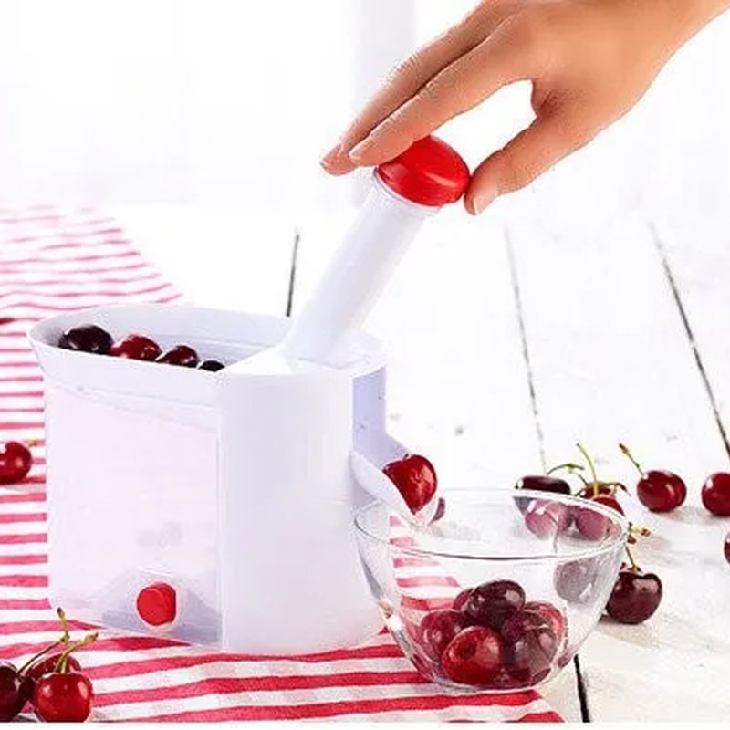Beli Aparat za čišćenje koštica iz višanja i trešanja