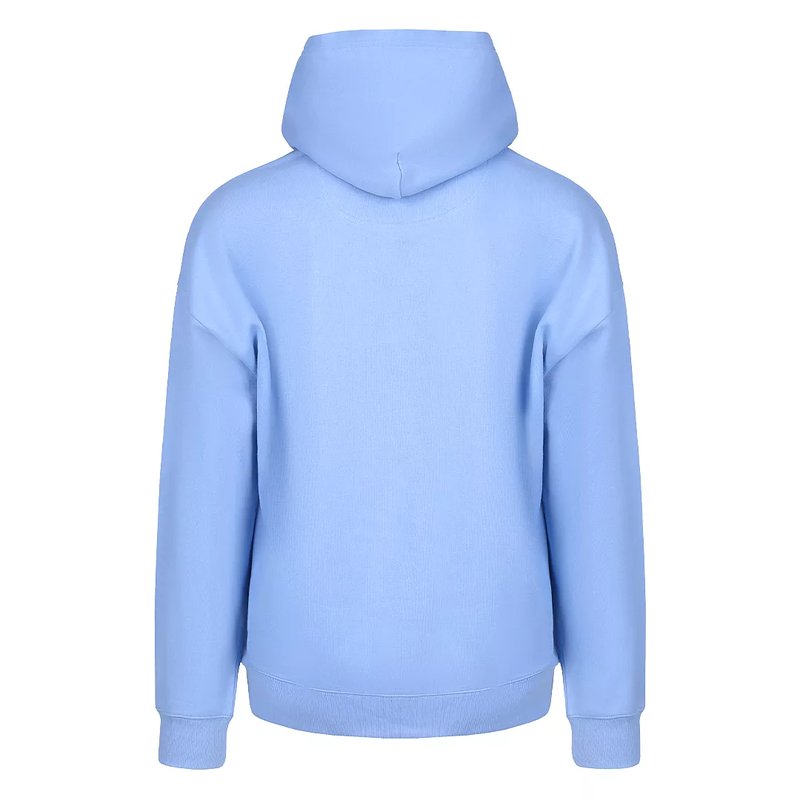 BIG HOODY, široka dukserica sa kapuljačom od organskog pamuka, 300 g/m2, svetlo plava
