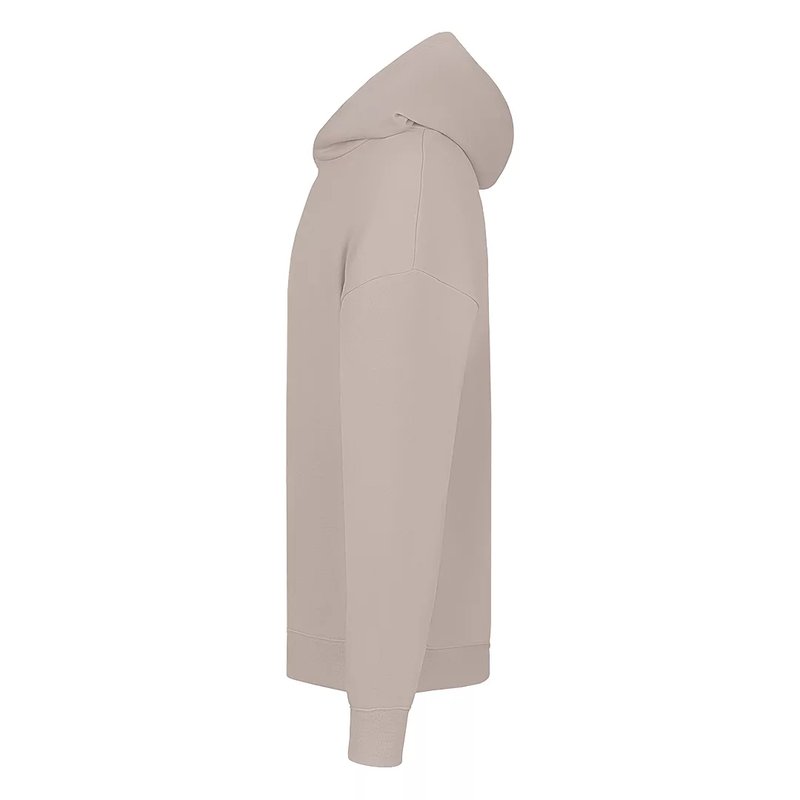 BIG HOODY, široka dukserica sa kapuljačom od organskog pamuka, 300 g/m2, svetlo braon