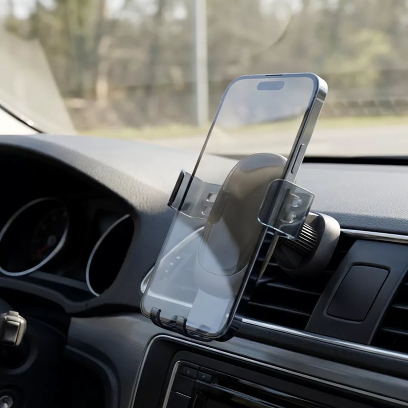 GLIDE, držač mobilnih telefona za automobil, crni