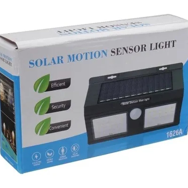 Dupli LED solarni reflektor sa senzorom