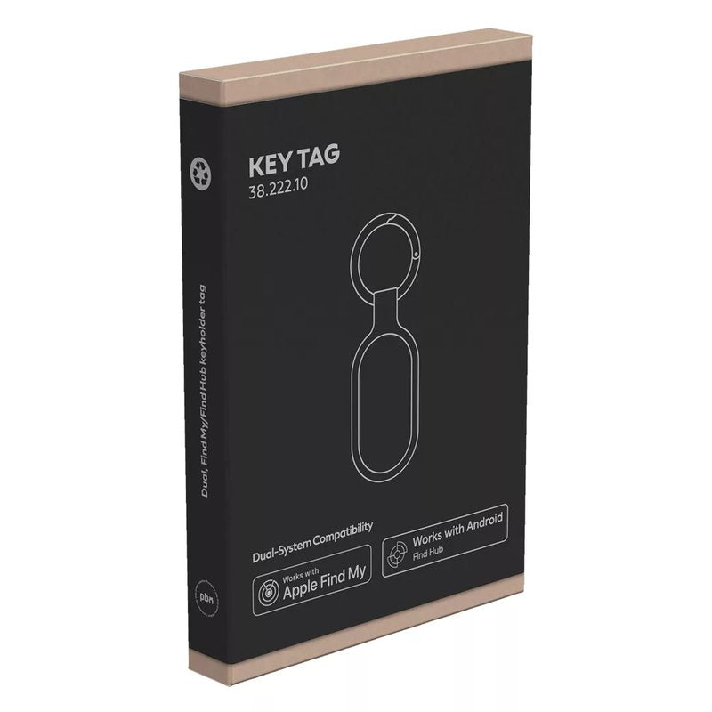 KEY TAG, find my/find hub privezak sa funkcijom lociranja, crni