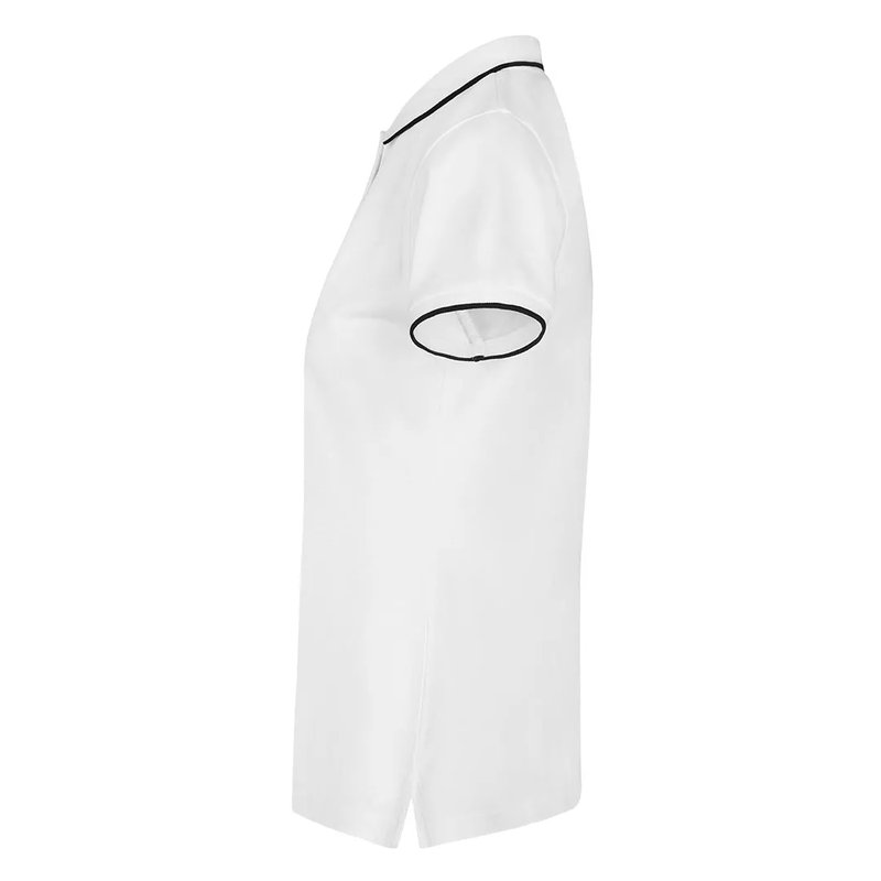 ATLANTIC LADY, ženska polo majica, 190 g/m2, bela