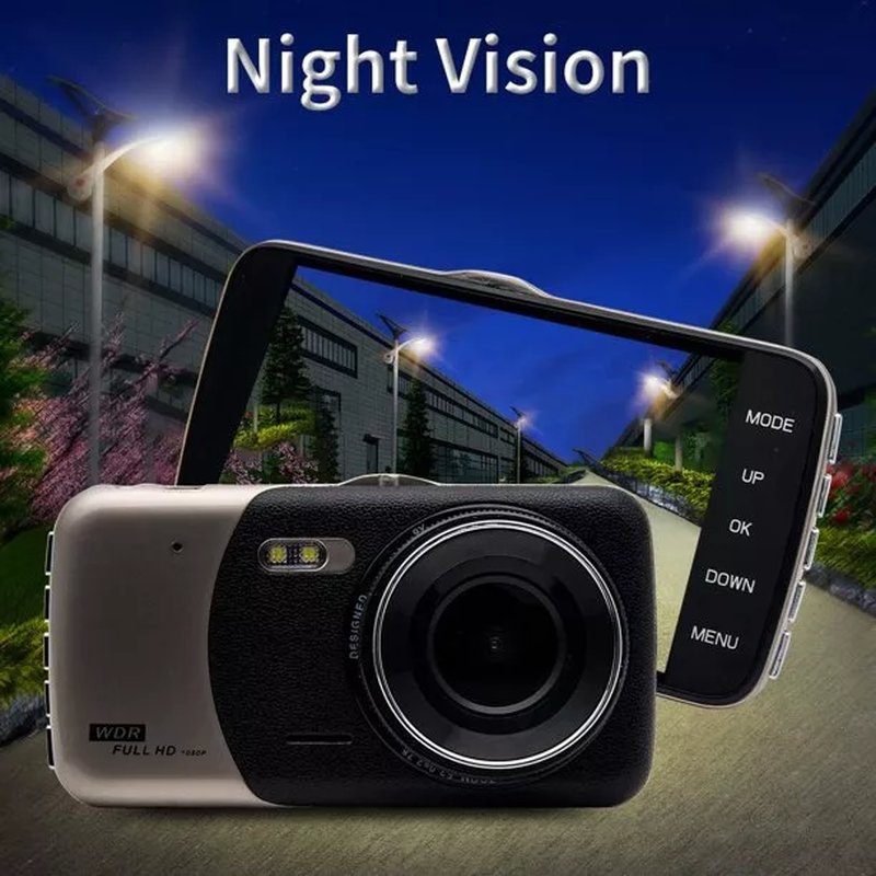 Auto kamera Full HD 4″ sa parking kamerom