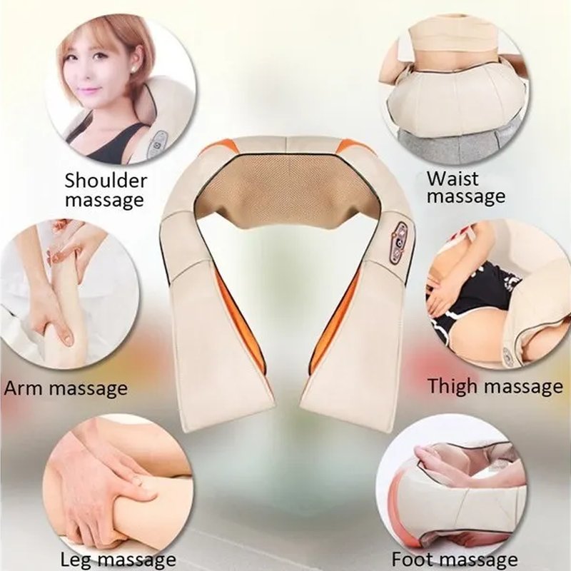 Masažer za leđa i vrat (Shiatsu, Šiacu, Šijacu)