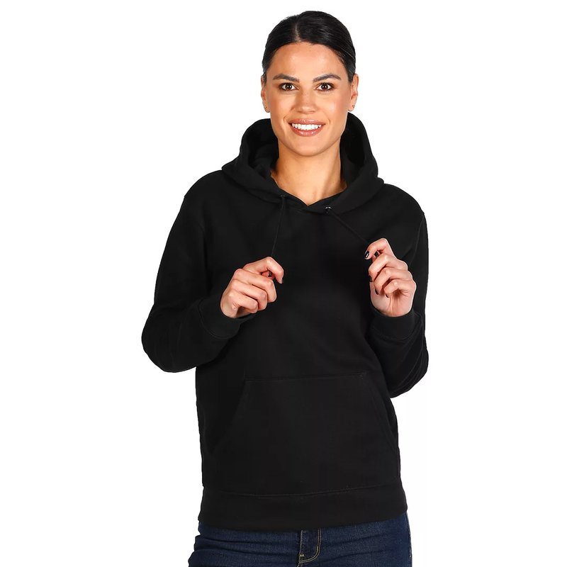 ABSOLUT HOODY 350, dukserica sa kapuljačom, od organskog pamuka, 350 g/m2, crna