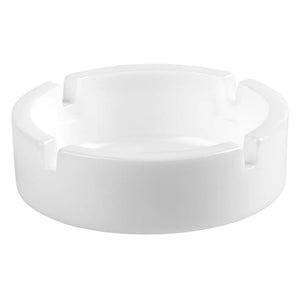 OPAL PROMO, staklena pepeljara, beli