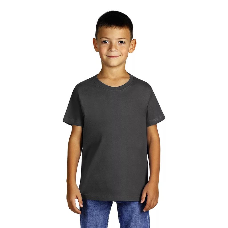 MASTER KID, dečja pamučna majica, 150 g/m2, tamno siva