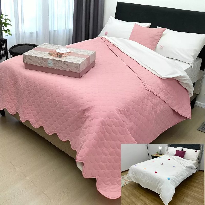 Dar za Dom – set box sa prekrivačem Louca Pink