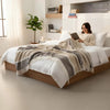 Ćebe Cozy 180x220cm Selay Bej – Akril/Pamuk