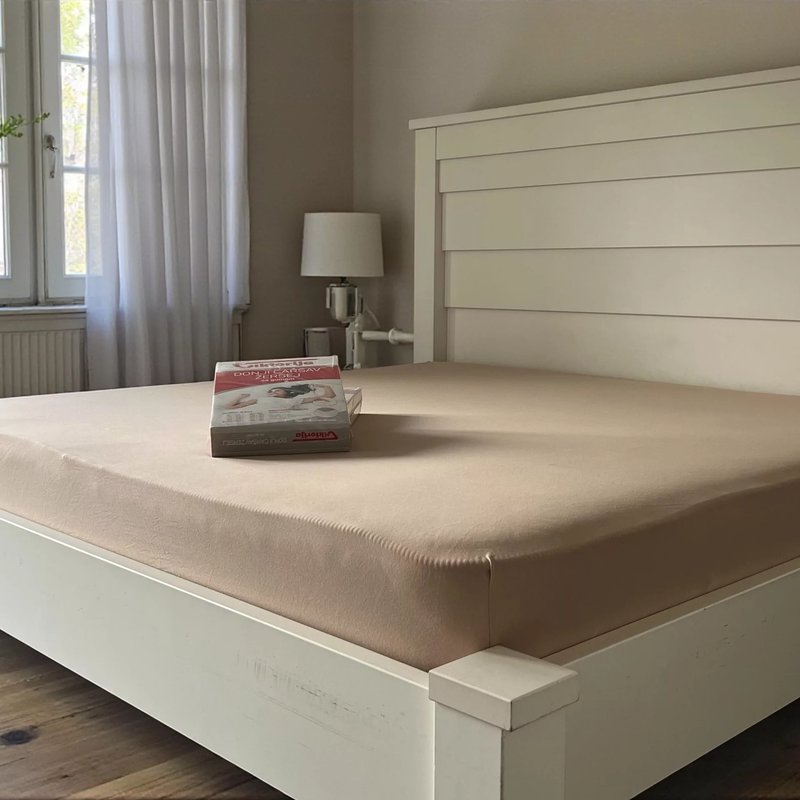 Čaršav Pamuk – Lastiš 180×200/25cm Cream color