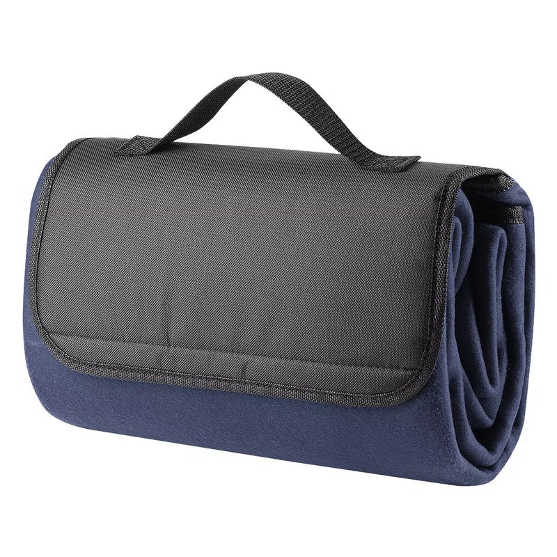 BLANKET SQUARE, vodootporno ćebence od brušenog polara, 180 g/m2, plavo
